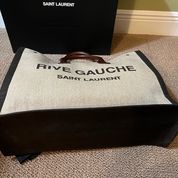 Saint Laurent Rive Gauche XL Tote - Picture 11 of 12